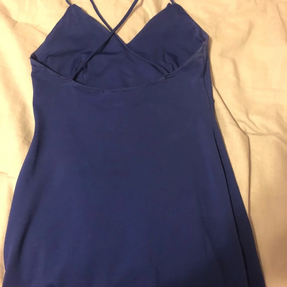 Royal blue mini dress - Picture 2 of 2